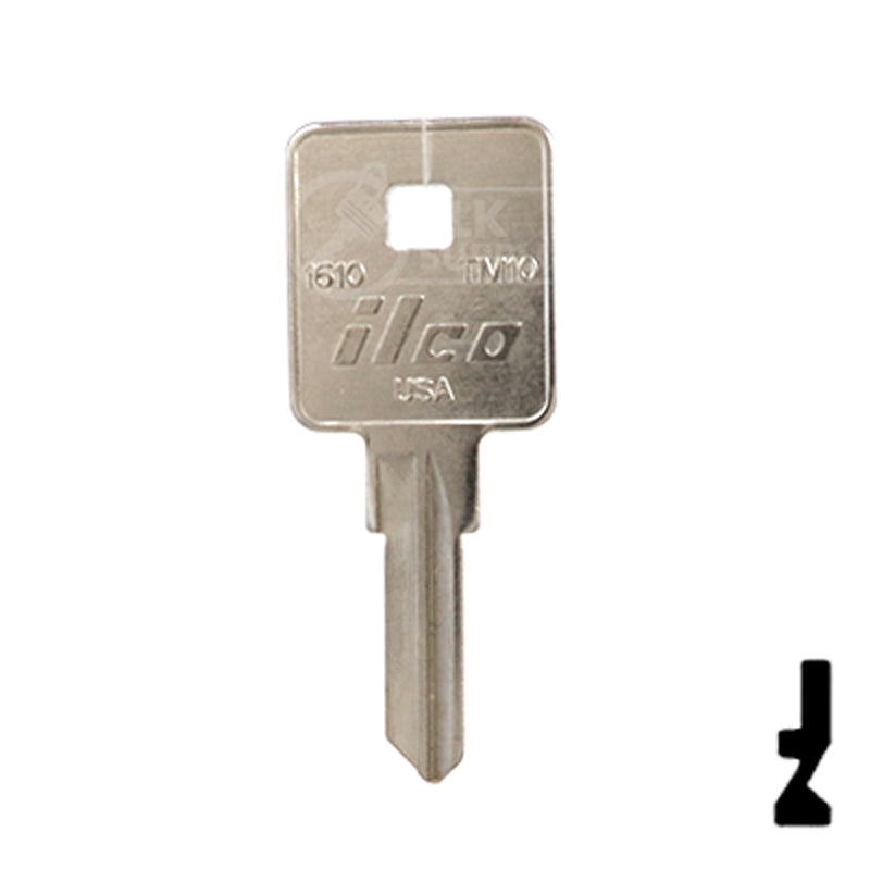Uncut Key Blank | TriMark | 1610, TM10 RV-Motorhome Key Ilco