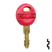 Uncut Key Blank | Trimark | 1622, KS201, 2P Master (Red) RV-Motorhome Key TriMark