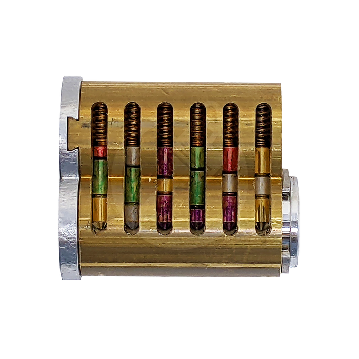 Cutaway SFIC Core with Keys | Training Pinned CNC Milled SFIC Core CLK Supplies