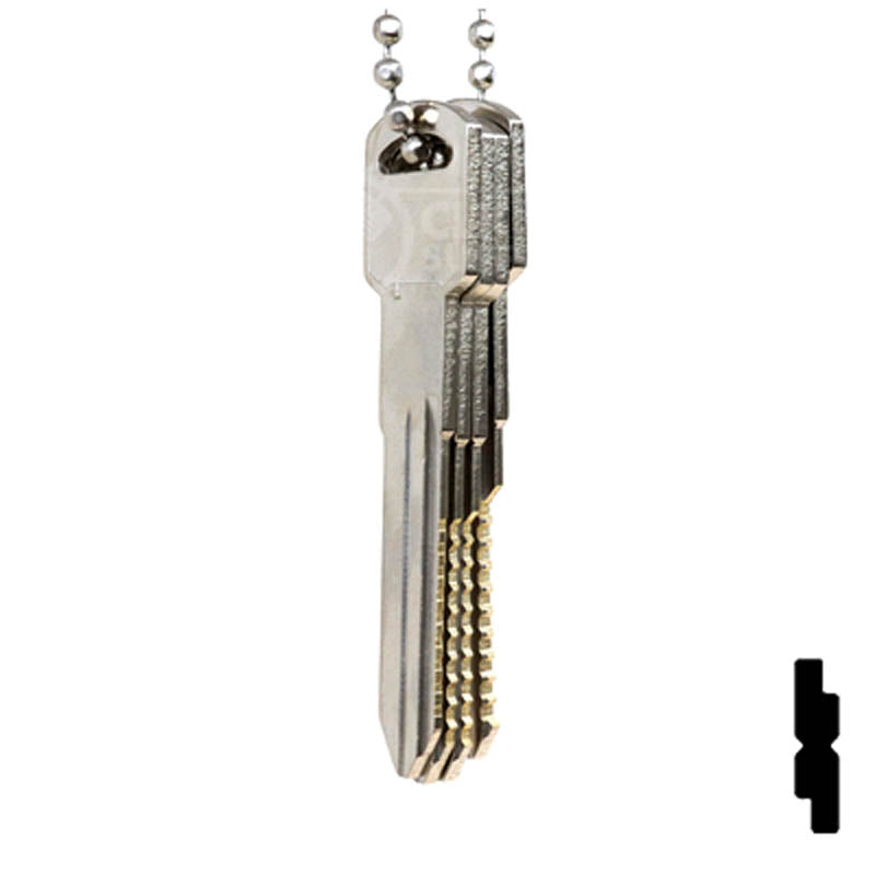 General Motors 10 Cut B86 Space & Depth Keys — CLK Supplies
