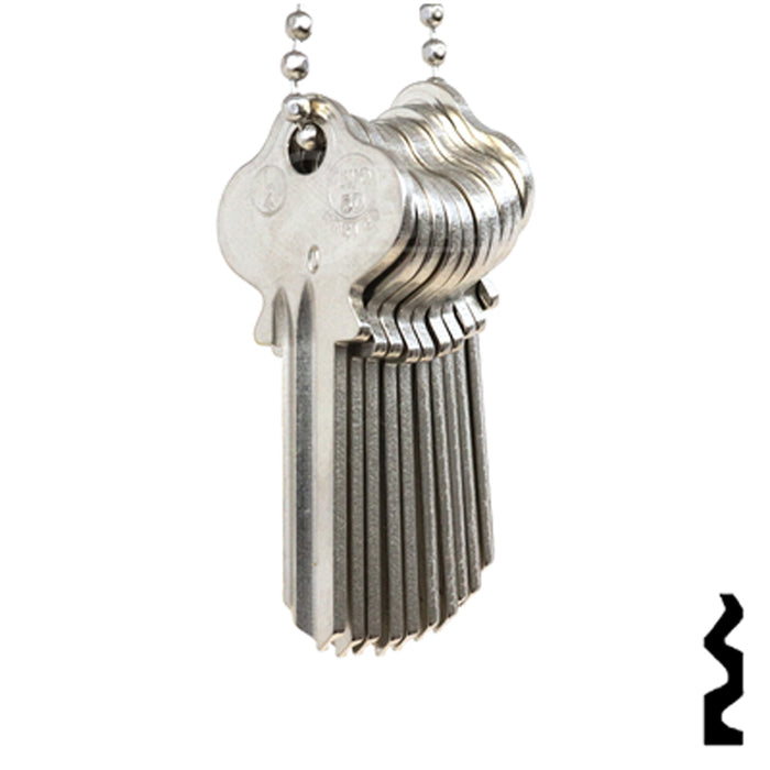 Lockwood L4 Space & Depth Keys Space & Depth Key Set LockVoy