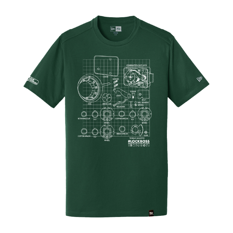 #Lockboss Dialed-In Safe Tee T-Shirt CLK Supplies