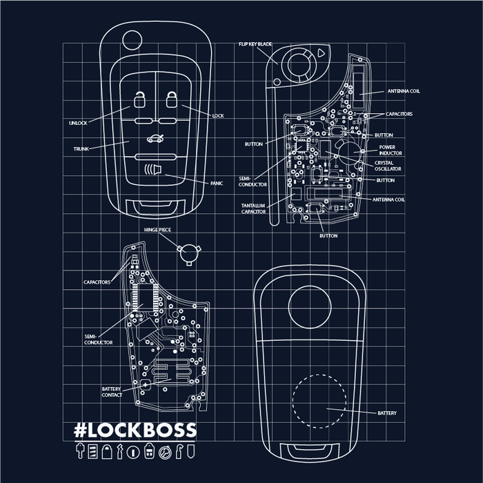 #Lockboss Prox Key Tee T-Shirt CLK
