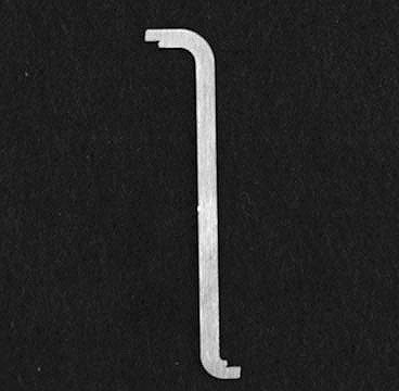 Peterson Tension Wrench | Pry Bar 0.050 -  (TOK) Top of Keyway |Government Steel Tension Wrench Peterson Manufacturing