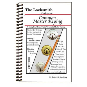 Common Master Keying Book | The National Locksmith Training Material Locksmith Trainers