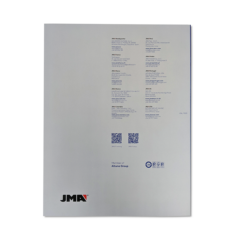 JMA Key Blank Catalog Edition 13