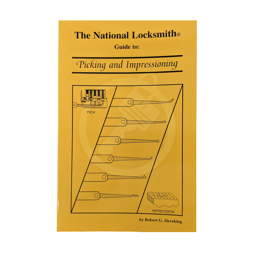 Picking & Impressioning Book | The National Locksmith Training Material Locksmith Trainers