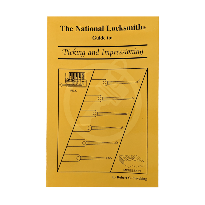 Picking & Impressioning Book | The National Locksmith Training Material Locksmith Trainers