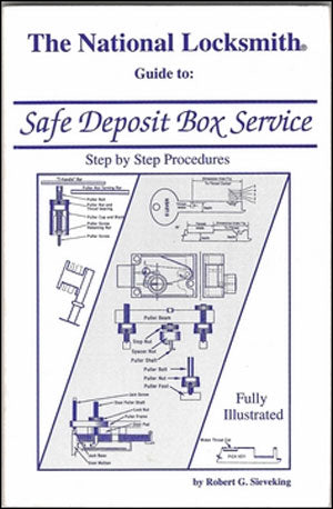 Safe Deposit Box Service Book | The National Locksmith Training Material Locksmith Trainers