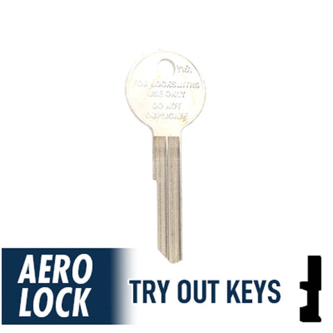 Aero Lock TO-20 Old Chrysler Y149 / Y152 Try-Out Keys