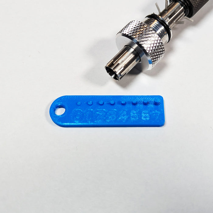 RTT Tubular Bitting Decoder Tubular Key Decoder Red Team Tools