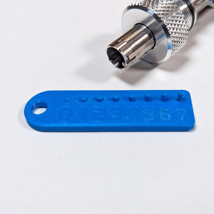 RTT Tubular Bitting Decoder Tubular Key Decoder Red Team Tools