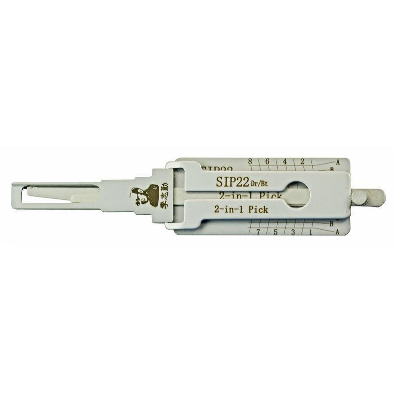 Sip22 Original Lishi 2-1 Pick/Decoder for Chrysler SIP22 Twin Lifter — CLK ...