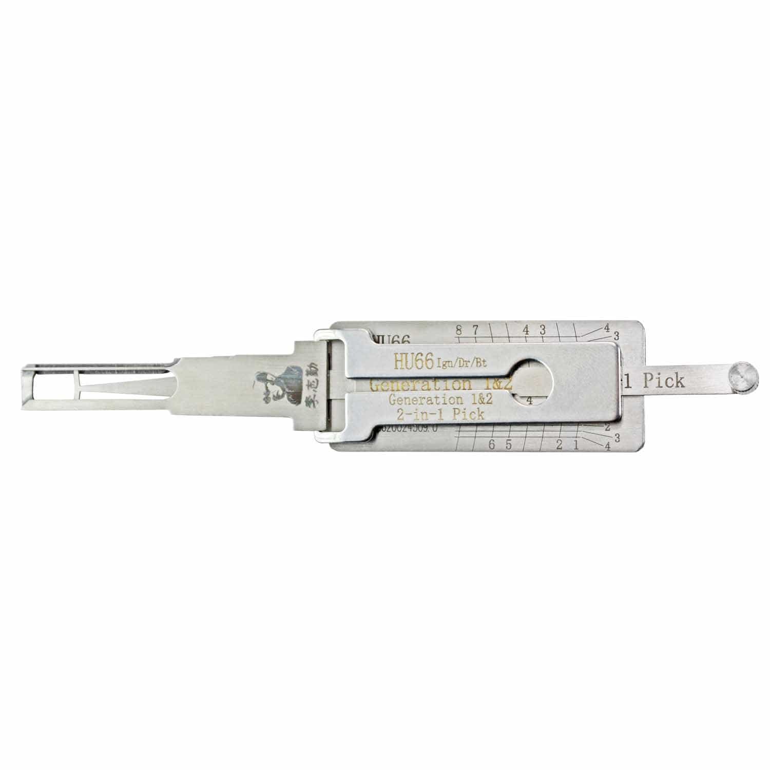 La boîte à épingle。:.゜ஐ⋆*専用ご確認用(b_d) Original Lishi 2-1 Pick/Decoder for VW HU66 — CLK Supplies