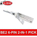Original Lishi 2 in 1 Pick for Best SFIC BE2 (6 Pin) - PRE ORDER Lock Picks Original Lishi