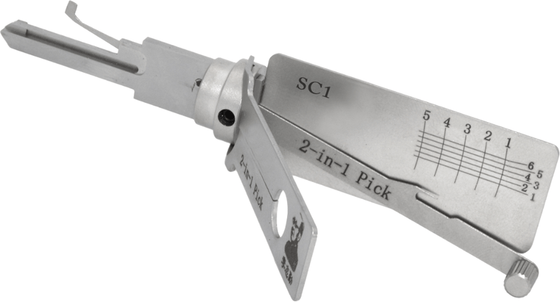 Original Lishi 2 in 1 Pick for Schlage SC1 Lock Picks Original Lishi