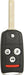 Acura 4 Button Flip Key (4B1) -By Ilco Look-Alike Replacments CLK SUPPLIES, LLC
