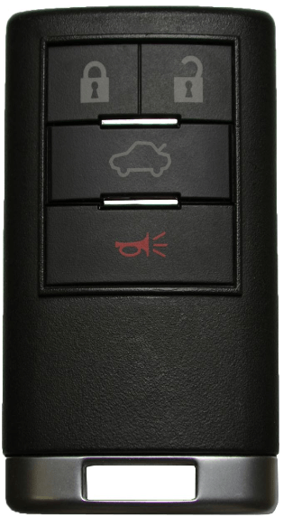 Cadillac 4 Button Prox 4B2 (HYQ2EB) -by Ilco Look-Alike Replacments Ilco