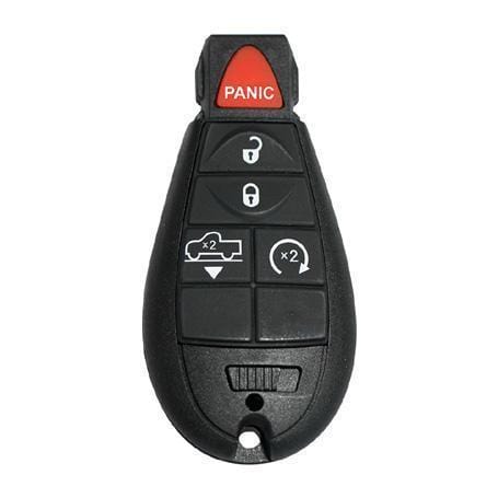 Chrysler, Dodge, and Jeep OEM Replacement FOBIK - 5 Button w/ Remote Start and Air Ride Chrysler FOBIK Keys Solid Keys USA