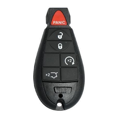 Chrysler, Dodge, and Jeep OEM Replacement FOBIK - 5 Button w/ Remote Start, Hatch Chrysler FOBIK Keys Solid Keys USA