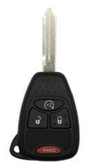 Chrysler, Dodge, and Jeep OEM Replacement Remote Key - 4 Button w/ Remote Start Chrysler Remote Keys Solid Keys USA