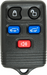 Ford 5 Button Remote Keyless Entry (5B1) - By Ilco Look-Alike Replacments Ilco