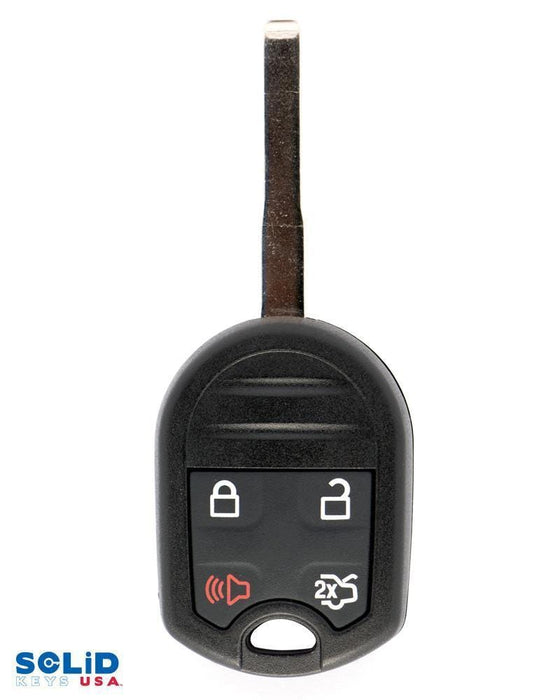 Ford OEM Replacement 4-Button Remote Key with High Security Blade Ford Remote Head Keys Solid Keys USA