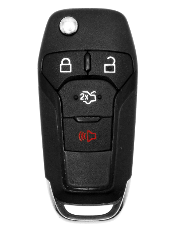 FORD OEM Replacement Flip Key- 4 Button Ford Remote Head Keys Solid Keys USA