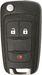 General Motors 3 Button Flip Key (3B1HS) - By Ilco Look-Alike Replacments Ilco