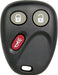 General Motors 3 Button Remote Keyless Entry (3B6) - By Ilco Look-Alike Replacments CLK SUPPLIES, LLC