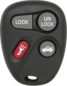 General Motors 4 Button Remote Keyless Entry (4B12) - By Ilco Look-Alike Replacments Ilco