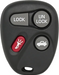 General Motors 4 Button Remote Keyless Entry (4B12) - By Ilco Look-Alike Replacments Ilco