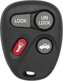 General Motors 4 Button Remote Keyless Entry (4B13) - By Ilco Look-Alike Replacments Ilco