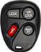General Motors 4 Button Remote Keyless Entry 4B17 (KOBLEAR1XT)-by Ilco Look-Alike Replacments Ilco