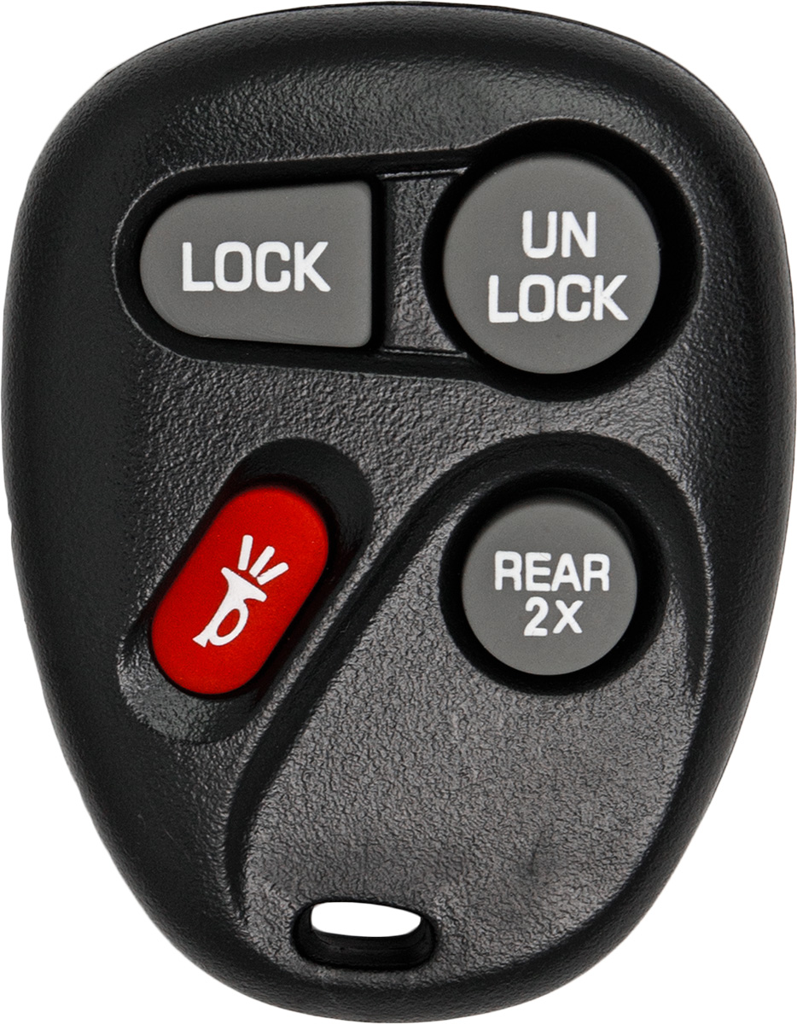 General Motors 4 Button Remote Keyless Entry 4B20 (KOBUT1BT)-by Ilco Look-Alike Replacments Ilco