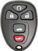 General Motors 5 Button Remote Keyless Entry (5B3) - By Ilco Look-Alike Replacments Ilco