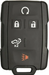General Motors 5 Button Remote Keyless Entry (5B7) - By Ilco Look-Alike Replacments Ilco