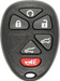 General Motors 6 Button Remote KEYLESS ENRTY (6B1) - By Ilco Look-Alike Replacments Ilco