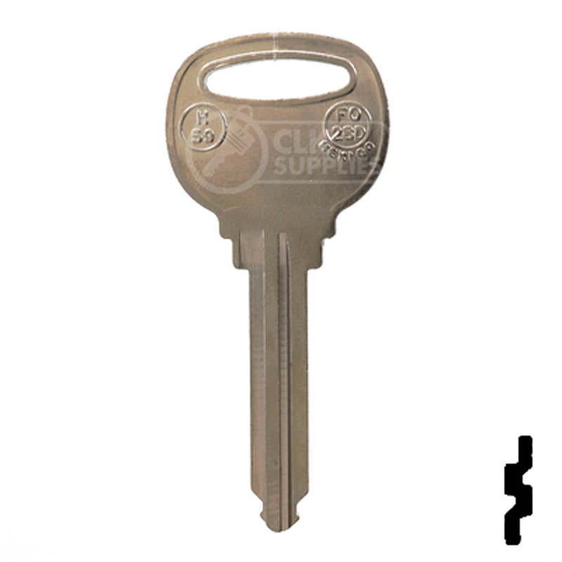 H59, X202 Ford Key Automotive Key JMA USA