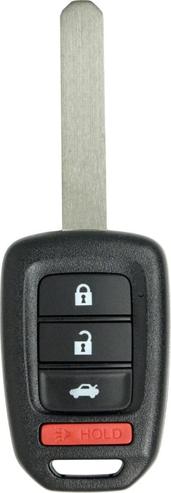 Honda 4 Button Remote Head Key (4B8) -By Ilco Look-Alike Replacments CLK SUPPLIES, LLC
