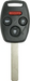 Honda 4 Button Remote Head Key (4B9) - By Ilco Look-Alike Replacments Ilco