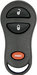 Jeep 3 Button Remote Keyless Entry (3B1) - By Ilco Look-Alike Replacments Ilco
