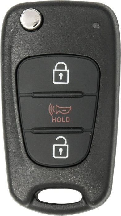 Kia 3 Button Flip Key (3B3) - By Ilco Look-Alike Replacments Ilco