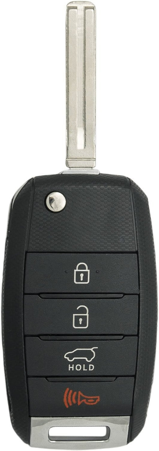 Kia 4 Button "46" Chip  Flip Key (4B4) - By Ilco Look-Alike Replacments Ilco