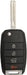 Kia 4 Button Flip Key (4B1) - By Ilco Look-Alike Replacments CLK SUPPLIES, LLC