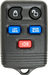 Lincoln Navigator 5 Button Remote Keyless Entry (5B2) - By Ilco Look-Alike Replacments Ilco