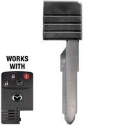 Mazda 2006-2010 Smart Key Emergency Key—WITH OEM CHIP Emergency Keys LockVoy