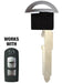Mazda Scion Toyota 2009-2017 Smart Key Emergency Key Emergency Keys LockVoy