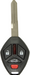Mitsubishi 4 Button Remote Head Key (MIT 17) (4B2) - By Ilco Look-Alike Replacments Ilco