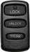Mitsubishi 4 Button Remote Keyless Entry 4B1 (OUCG8D-522M-A) - By Ilco Look-Alike Replacments Ilco